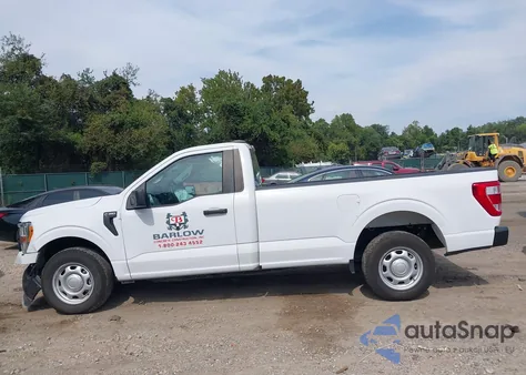 2021 Ford F-150 Xl из США, поврежденный, VIN 1FTMF1CB1MKD80351